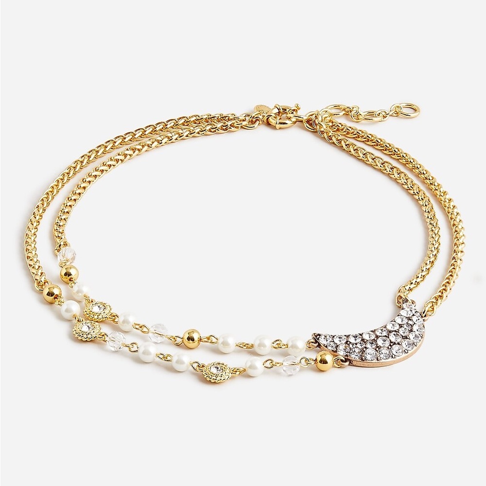 J. Crew Celestrial Pearl Necklace
